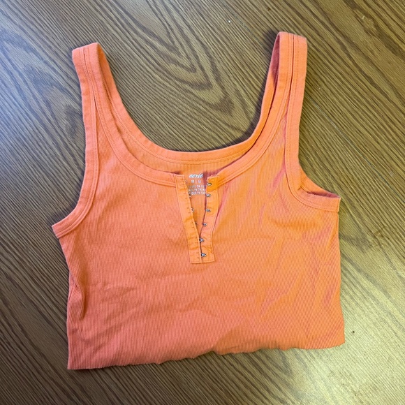 aerie Tops - Bright orange corset tank top
